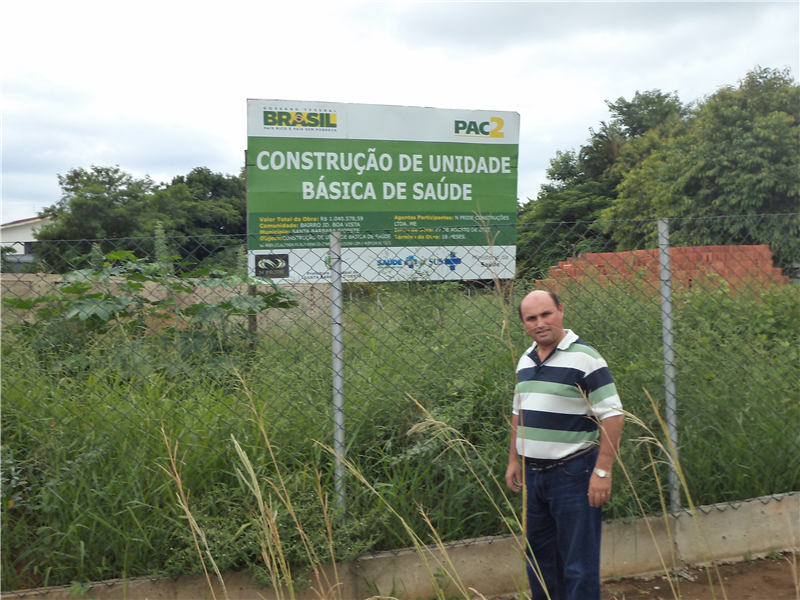 Vereador apela pela continuidade das obras no Jardim Boa Vista