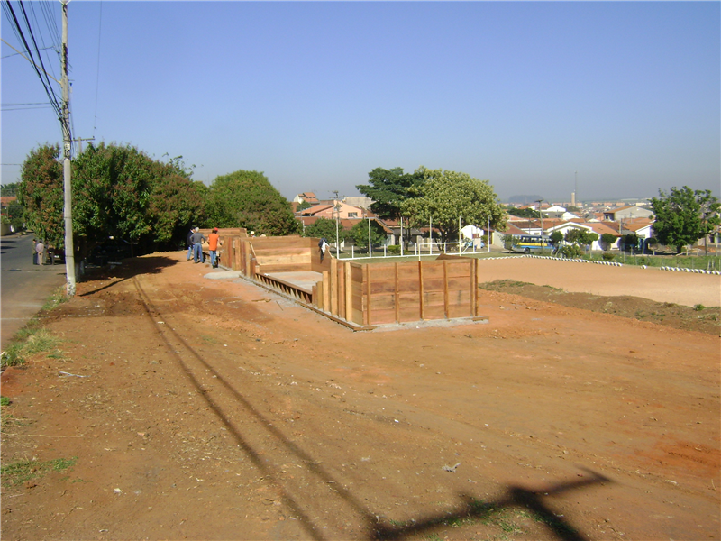 Obras do campo de bocha serão concluídas em breve