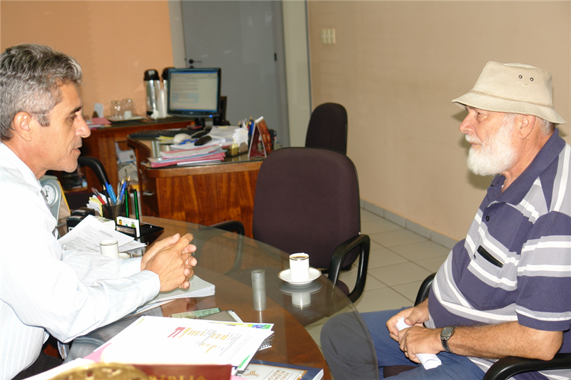 Anízio e Sartori: visita