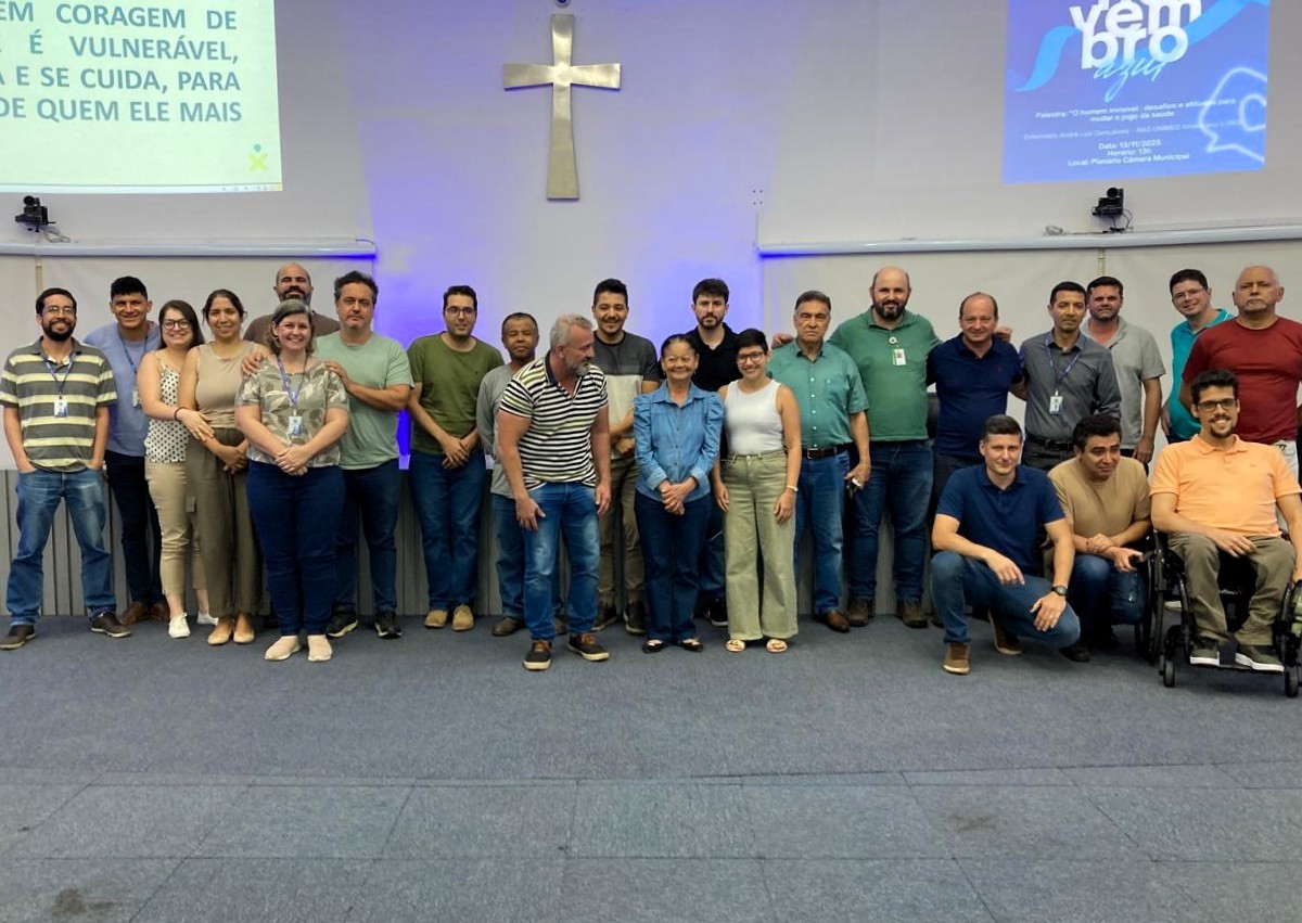 Câmara promove ação do Novembro Azul com Palestra sobre Saúde Masculina