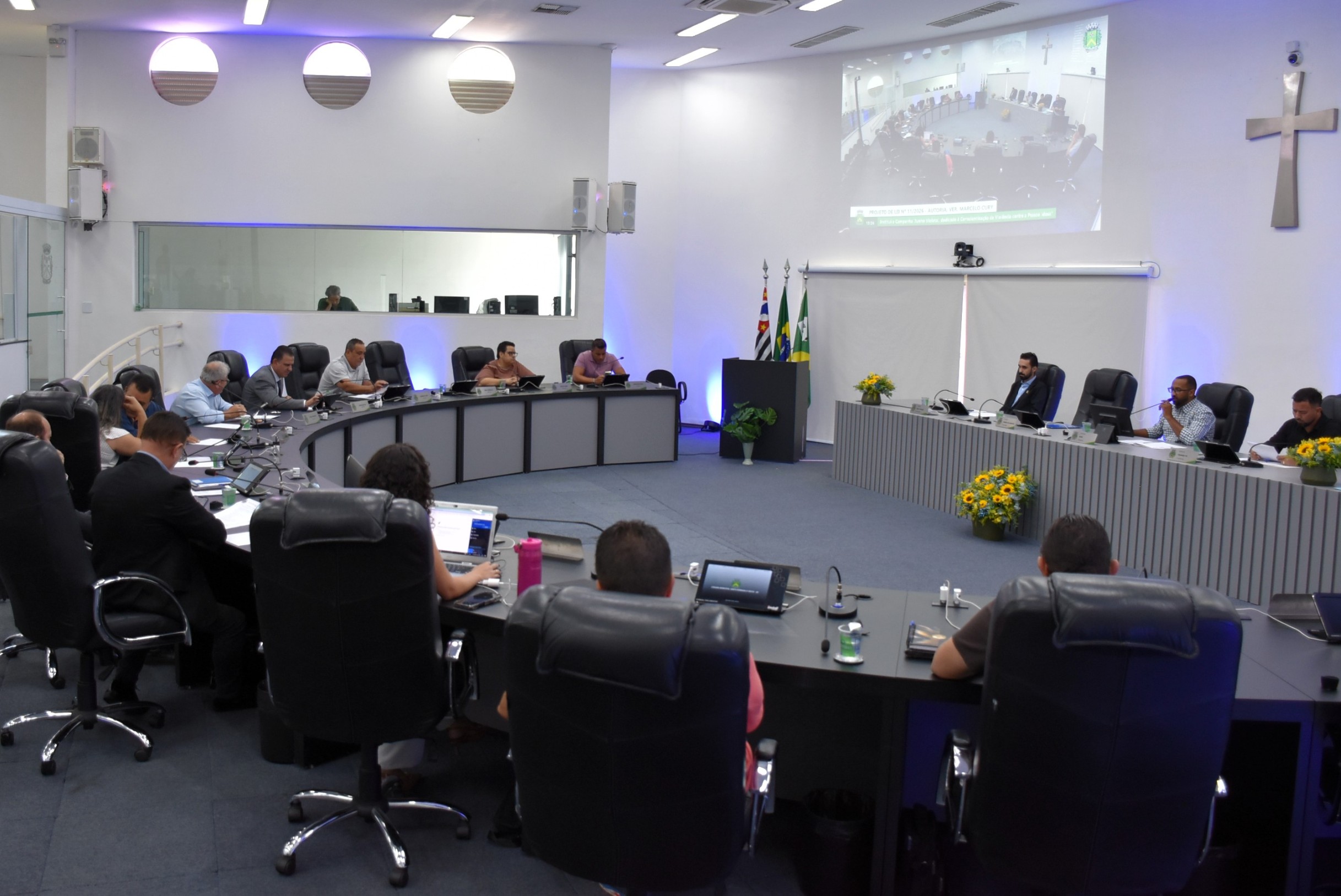 Vereadores aprovam três projetos e cinco moções na 14ª Reunião Ordinária