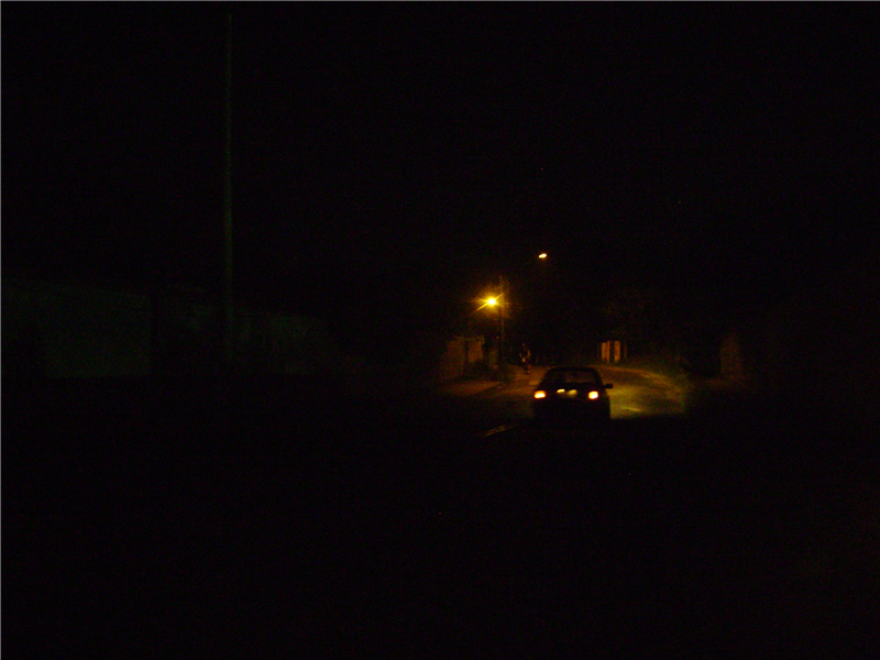 Pontos escuros na Estrada do Barreirinho