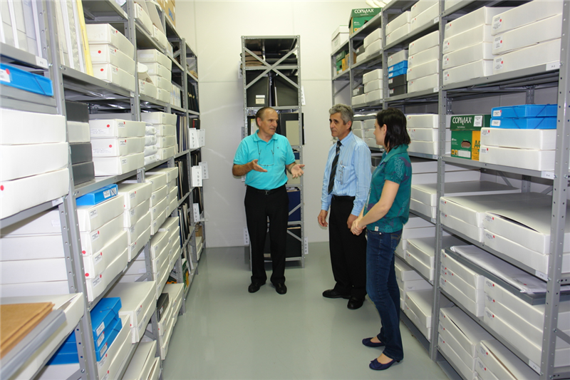 Visita ao arquivo 