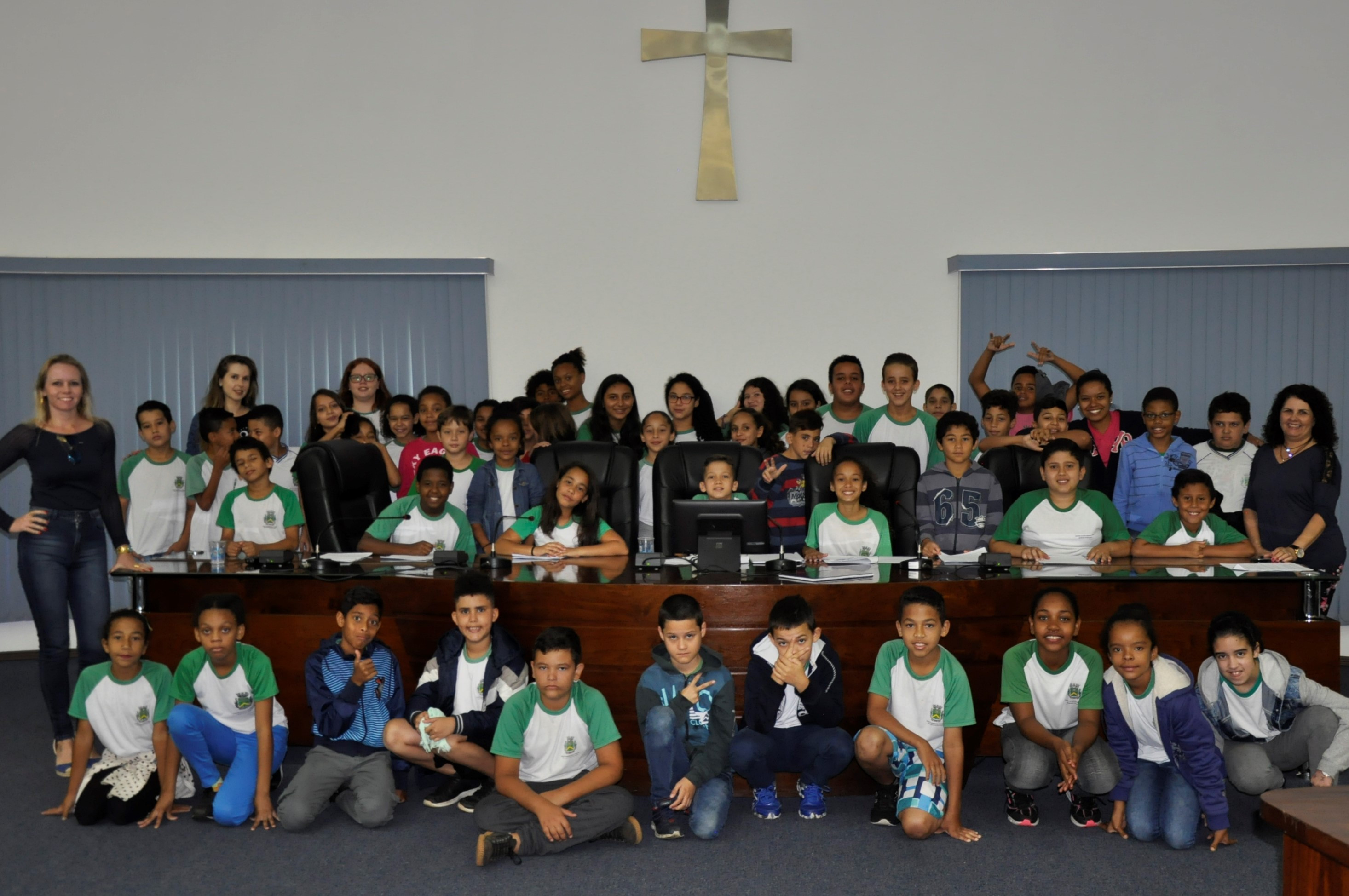 Alunos da Emefei Professora Terezinha de Jesus Soares Quinalha participam do Câmara do Futuro