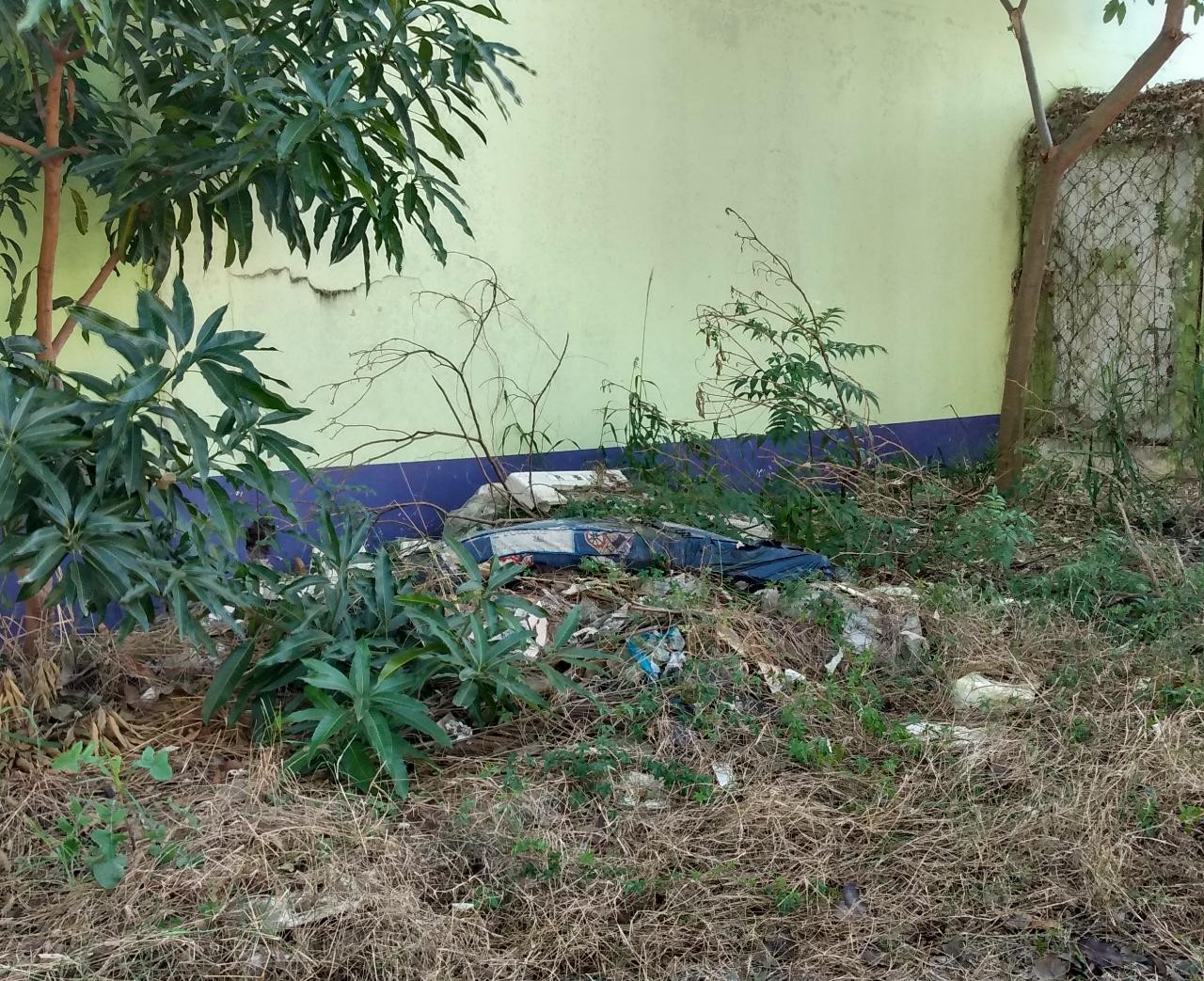 Entulho e mato alto incomodam moradores do Jardim Mariana