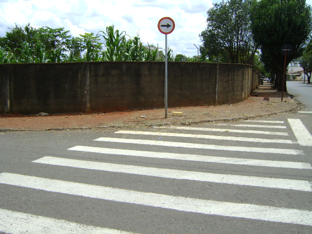 Esquina entre as ruas do Tri e do Petróleo passou por limpeza e roçagem depois de indicação de Anízio.