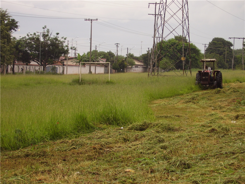 Limpeza da área