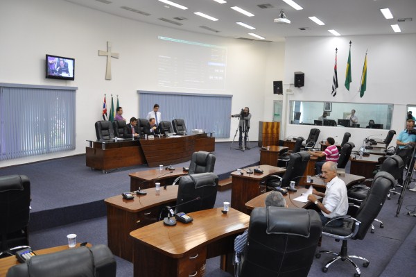 Apenas seis vereadores estavam no Plenário durante a reunião