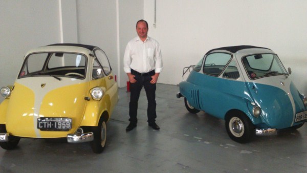 Exposição dos 60 anos da Romi-Isetta está no Tivoli Shopping