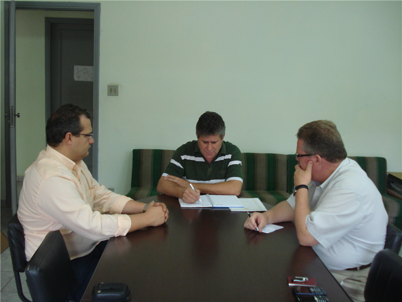 Danilo, Dezan e Joel: melhorias para a SP-306