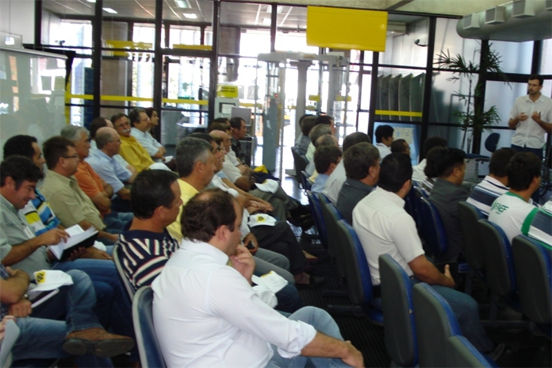 Juca participa de palestra no Banco do Brasil a respeito de crédito rural