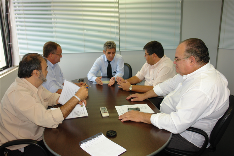 Wilson, Davi, Anízio, Mauro e Kênio