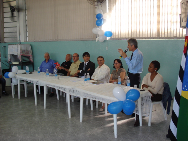 Anízio discursa durante evento da Guarda Mirim