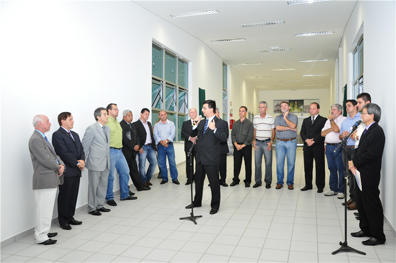 Autoridades presentes ao evento