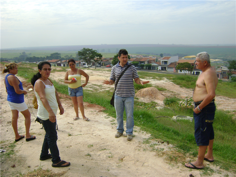 Kadu conversa com moradores da zona sul que cobram fim de obras na zona sul
