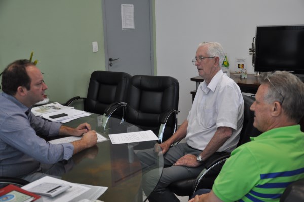 Juca recebeu, nesta tarde, Associação Amigos do União