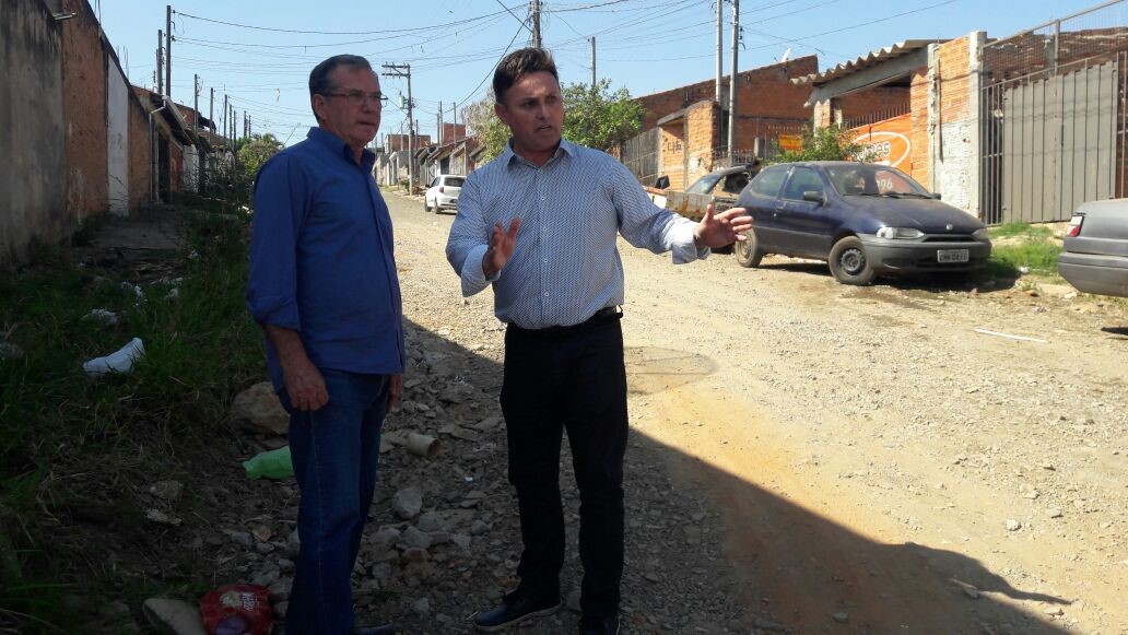 Secretário de Obras acompanhou visita de Carlos Fontes