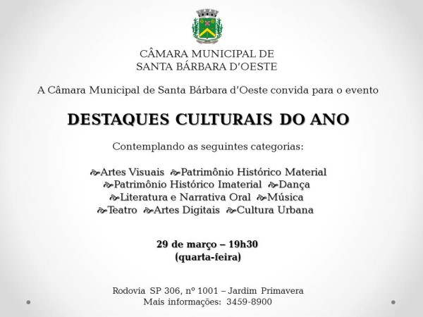 Prêmio foi instituído na Câmara Municipal em 2014 