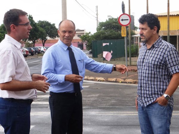 Kadu e secretário de Trânsito visitam o Jardim Santa Rita