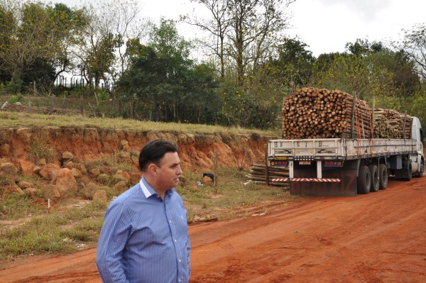 Canteiro de obras começou a ser construído hoje