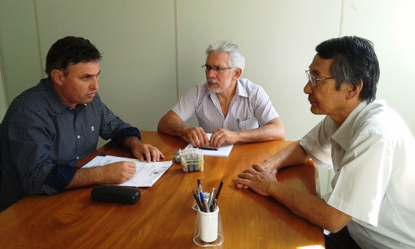 Carlos Fontes participou de reunião sobre o Cidade Legal